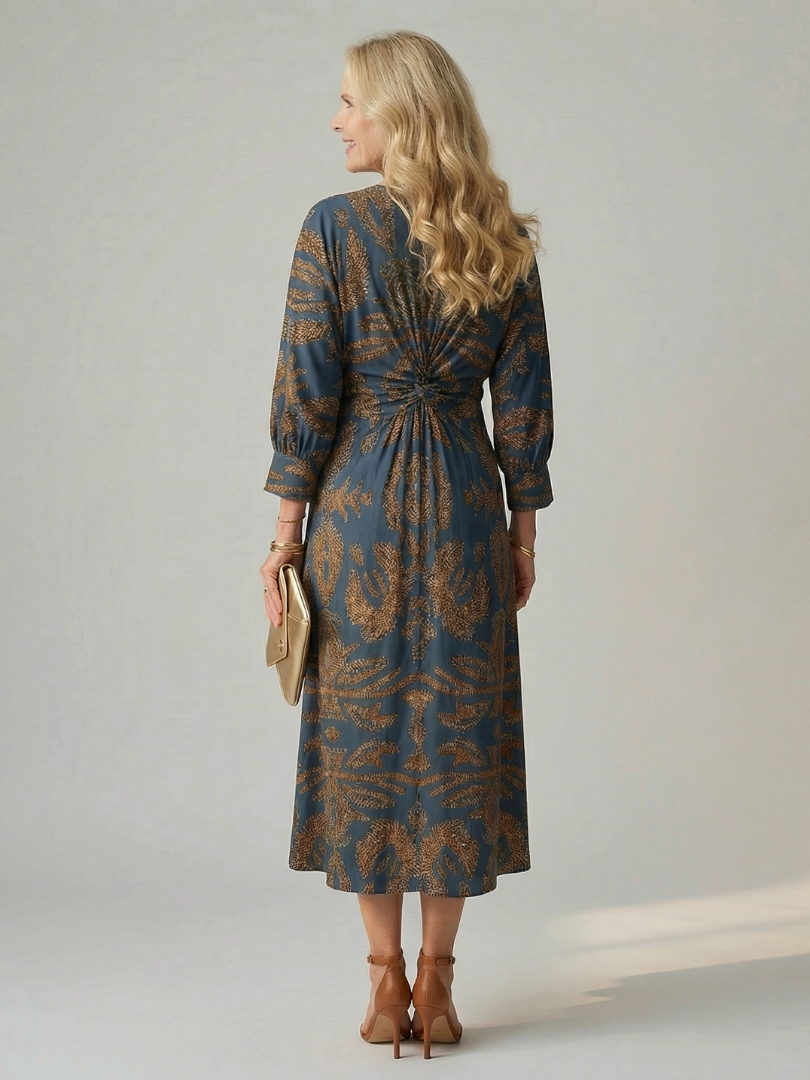 Antonia | Vestido midi cruzado