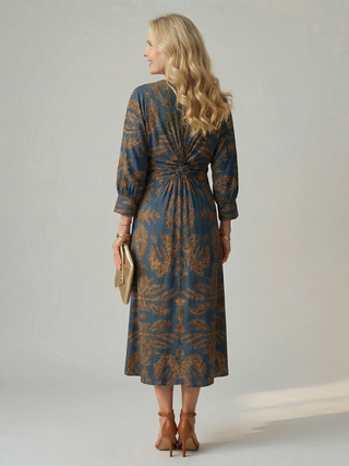 Antonia | Vestido midi cruzado