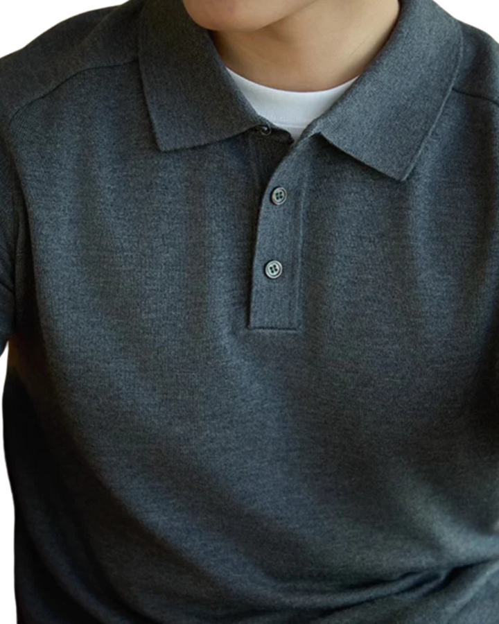 Xavier | Polo de punto fino
