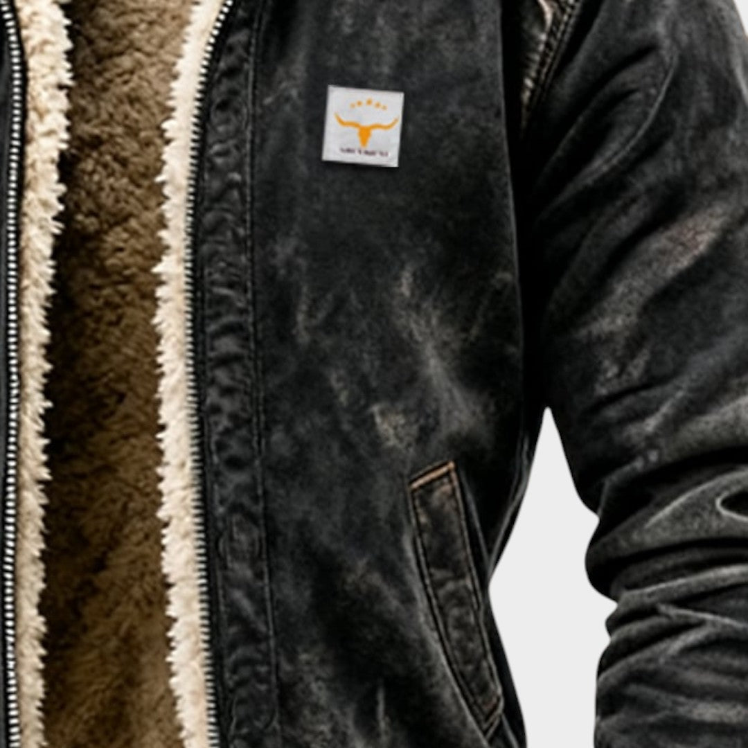 Ricardo | Chaqueta efecto cuero
