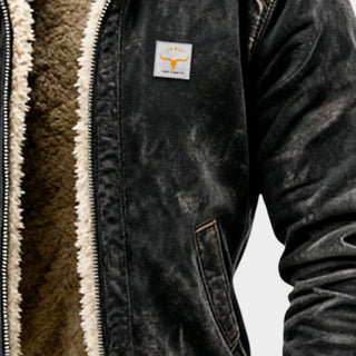 Ricardo | Chaqueta efecto cuero