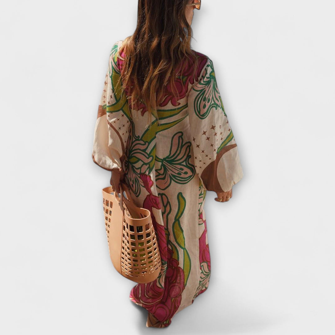 Tracey | Vestido maxi con lazo