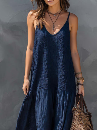 Leila | Vestido maxi patchwork
