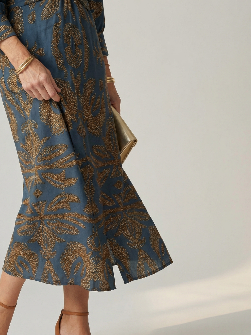 Antonia | Vestido midi cruzado