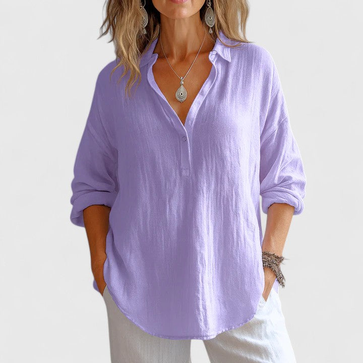 Franzina | Blusa de lino