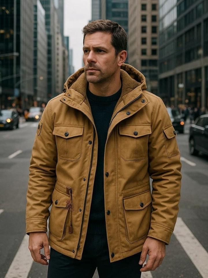 Adrian | Chaqueta bomber de felpa