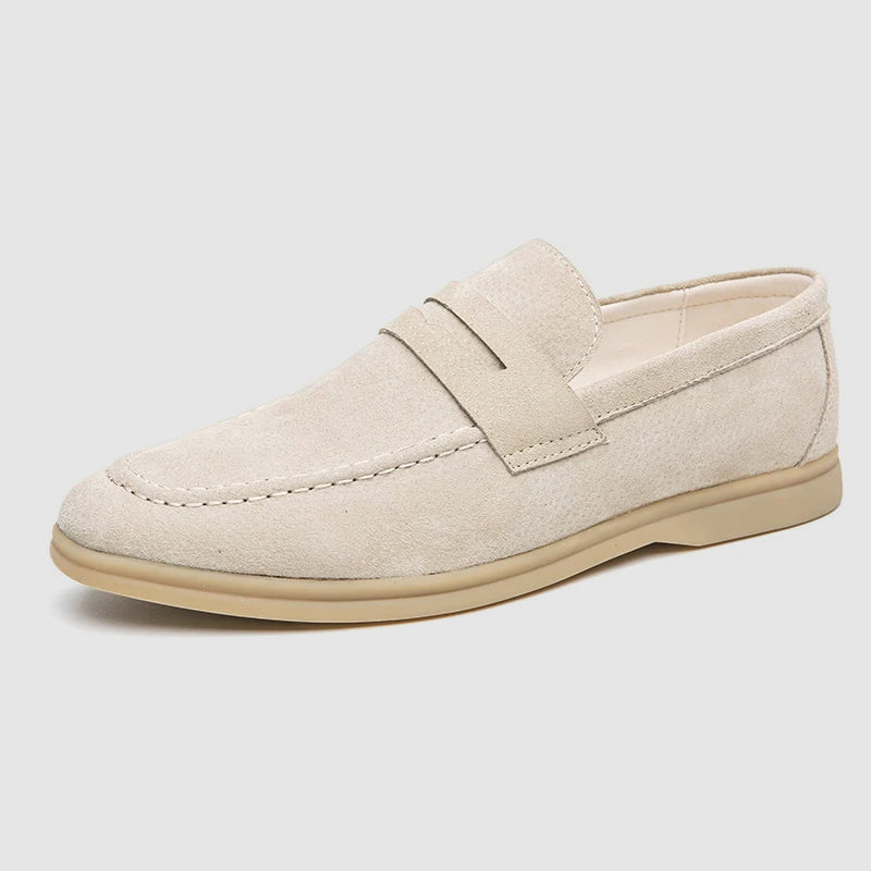 Aníbal | Mocasines elegantes efecto ante