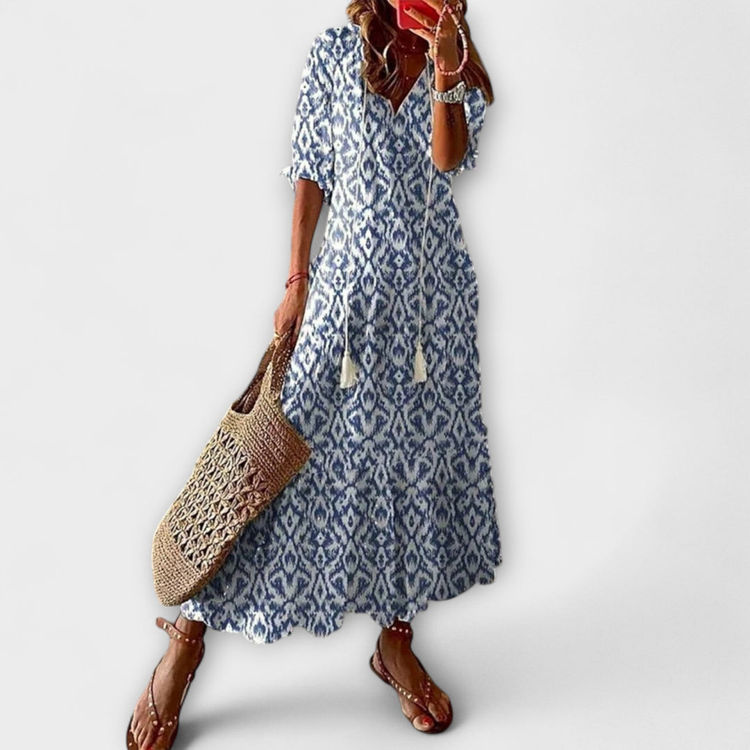 Fuensanta | Vestido bohemio de verano holgado