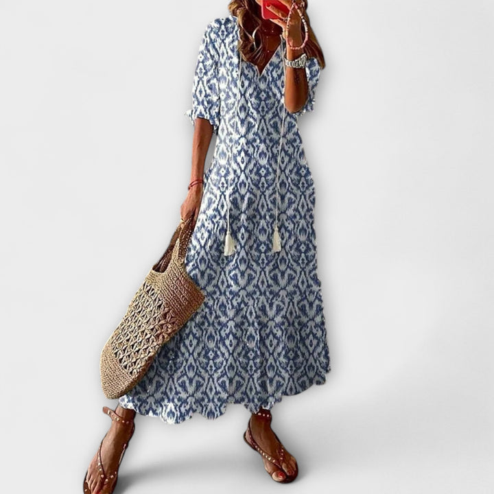 Fuensanta | Vestido bohemio de verano holgado