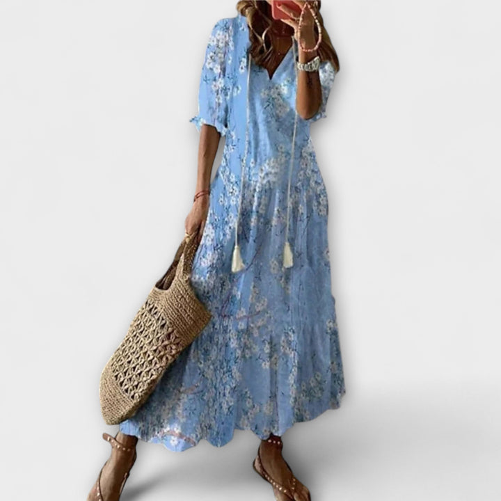 Fuensanta | Vestido bohemio de verano holgado