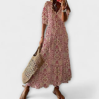 Fuensanta | Vestido bohemio de verano holgado