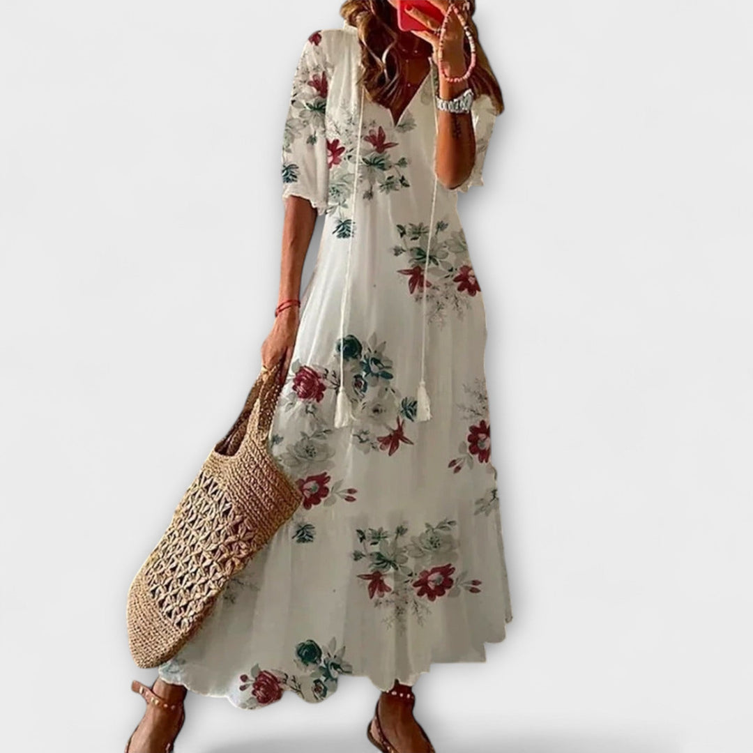 Fuensanta | Vestido bohemio de verano holgado