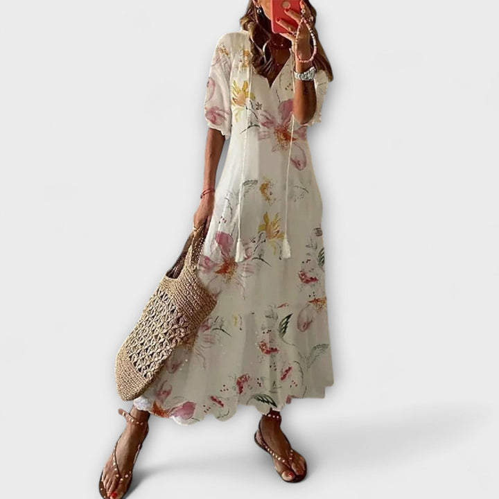 Fuensanta | Vestido bohemio de verano holgado
