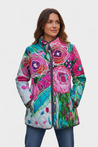 Aymara | Chaqueta acolchada estampada