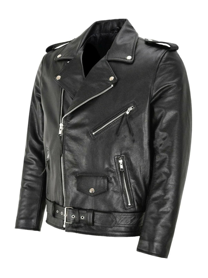 Austin | Chaqueta biker efecto piel