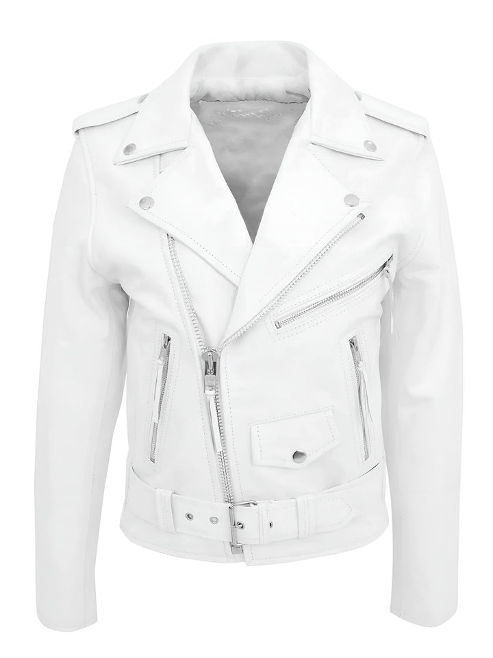 Austin | Chaqueta biker efecto piel