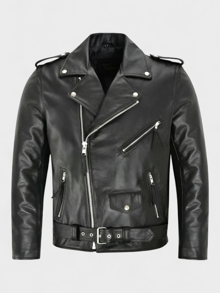 Austin | Chaqueta biker efecto piel