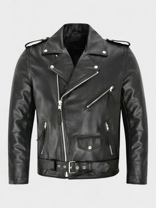 Austin | Chaqueta biker efecto piel