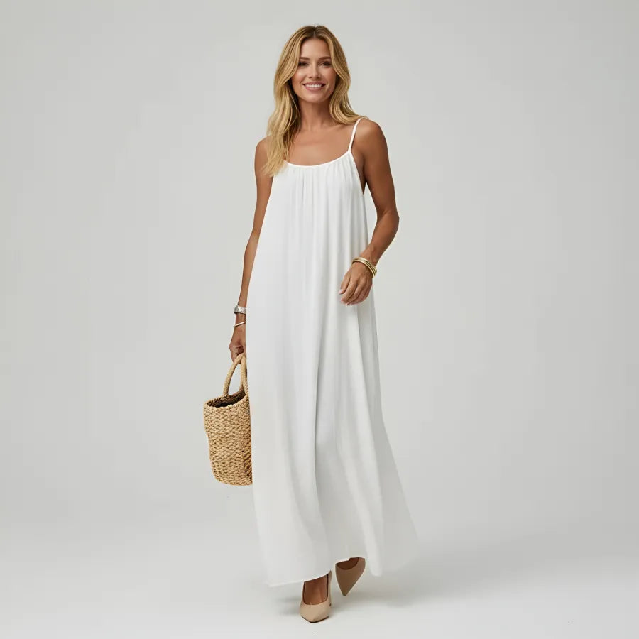 Dalia | Vestido maxi con espalda descubierta
