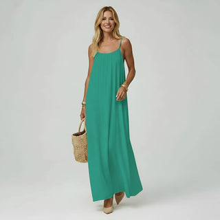 Dalia | Vestido maxi con espalda descubierta
