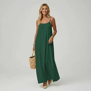 Dalia | Vestido maxi con espalda descubierta