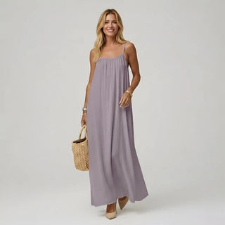 Dalia | Vestido maxi con espalda descubierta