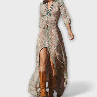 Marcela | Vestido maxi boho cómodo
