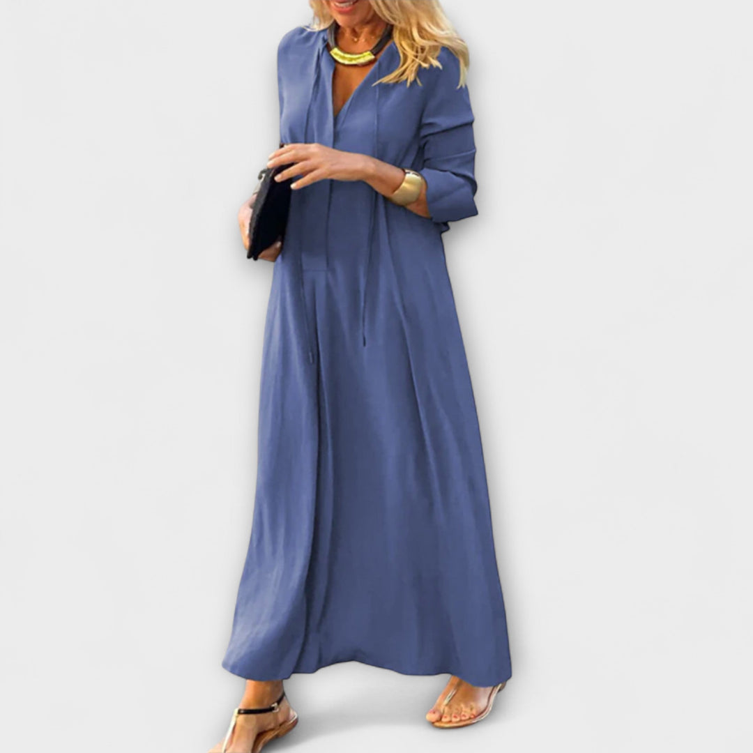 Hannalore | Vestido maxi cómodo