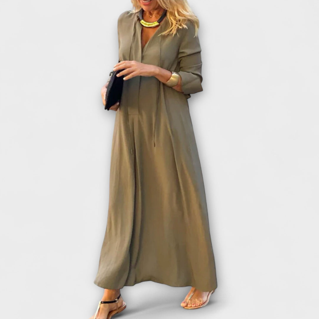 Hannalore | Vestido maxi cómodo