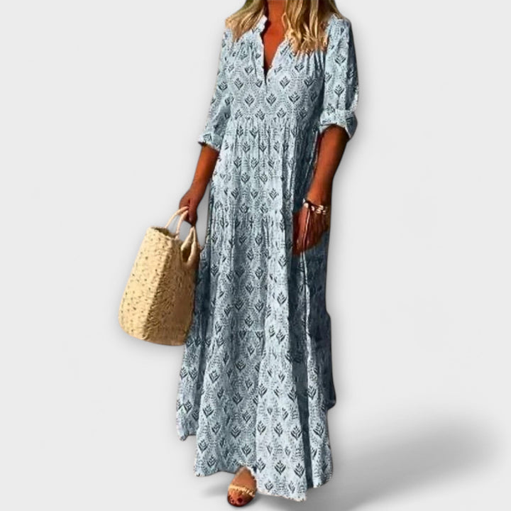 Sera | Vestido maxi de primavera