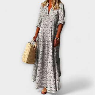 Sera | Vestido maxi de primavera