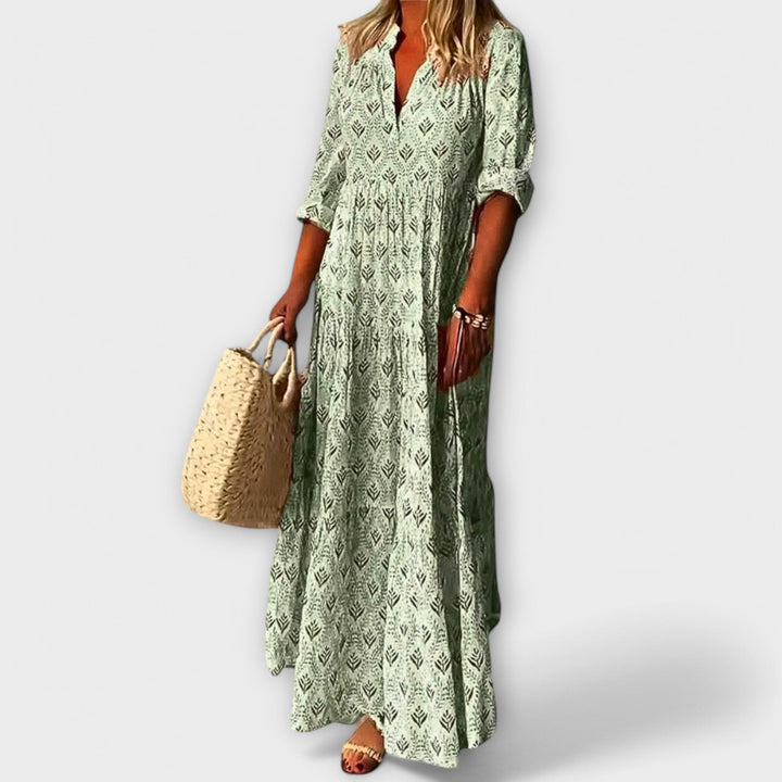 Sera | Vestido maxi de primavera