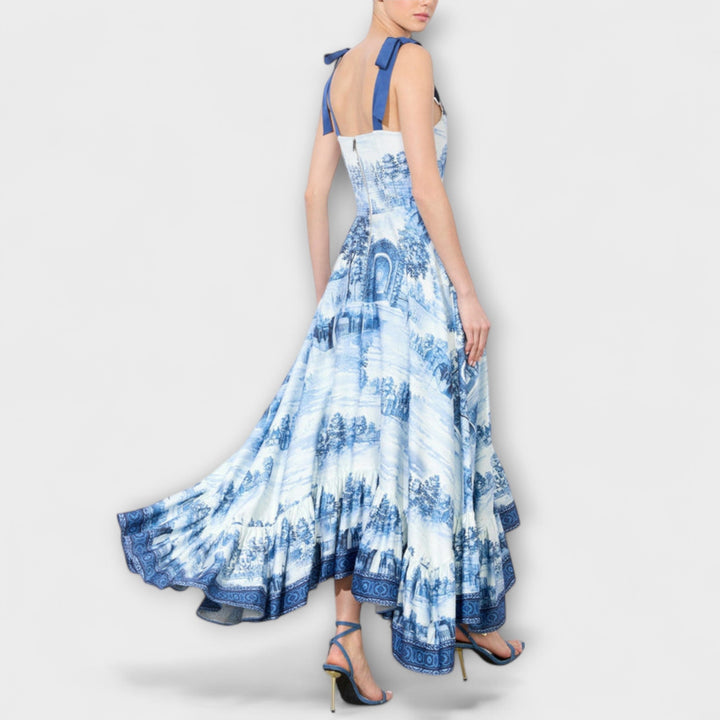 Tatiana | Vestido maxi floral