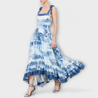 Tatiana | Vestido maxi floral