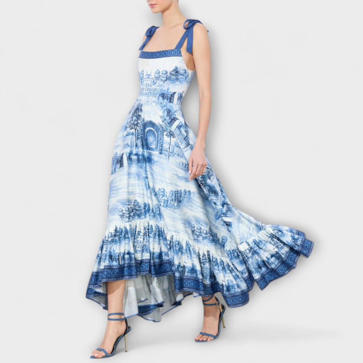 Tatiana | Vestido maxi floral