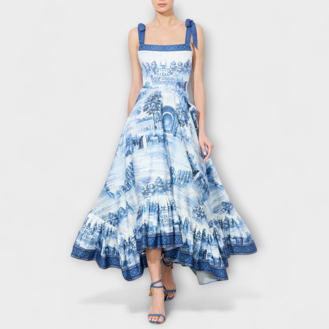 Tatiana | Vestido maxi floral