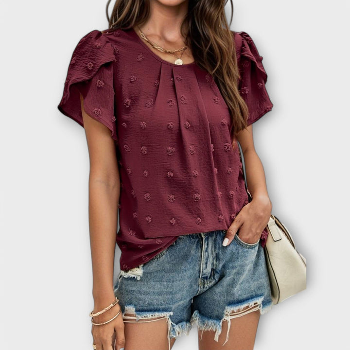 Charlotte | Blusa de lunares