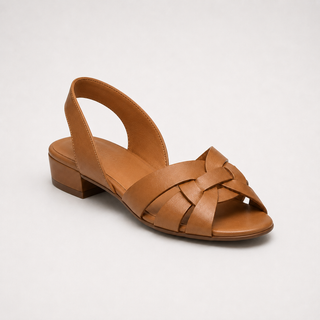 Serafina | Sandalias trenzadas color natural