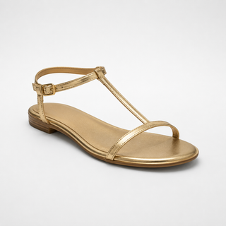 Rosalba | Sandalias doradas de primavera