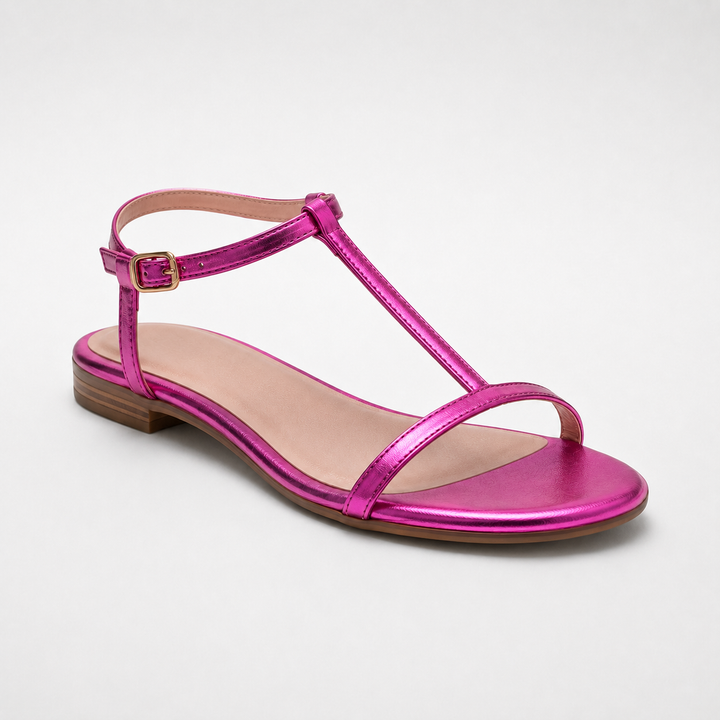 Rosalba | Sandalias doradas de primavera