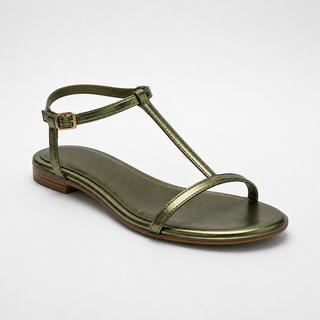 Rosalba | Sandalias doradas de primavera
