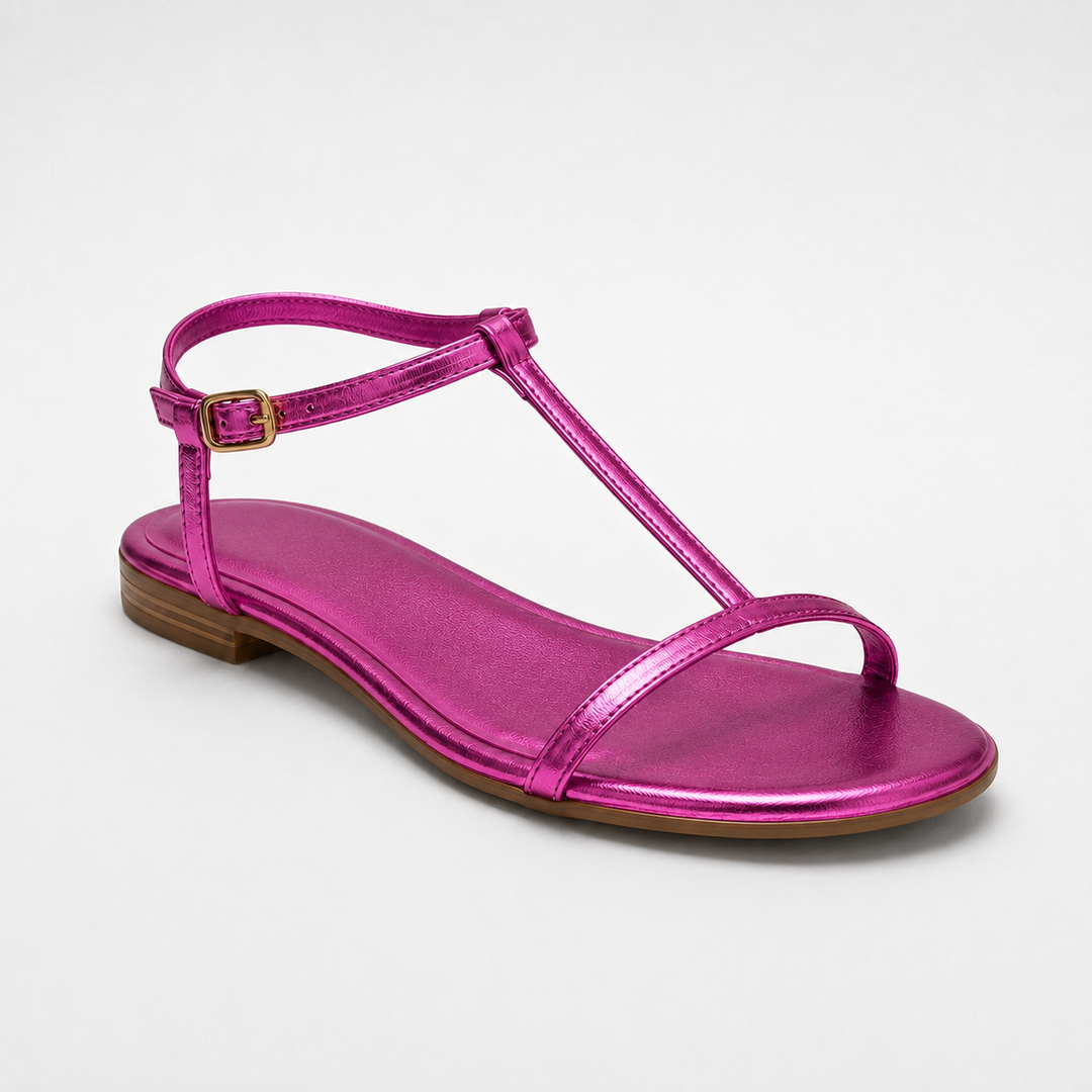 Rosalba | Sandalias doradas de primavera
