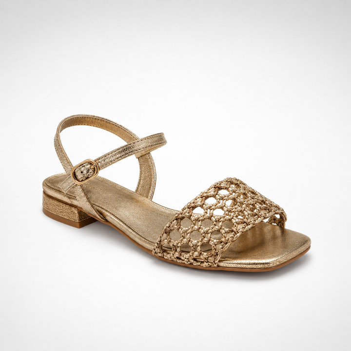 Ariadna | Sandalias doradas