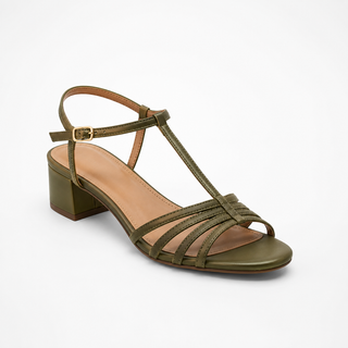 Alegra | Sandalias doradas elegantes