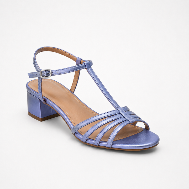 Alegra | Sandalias doradas elegantes