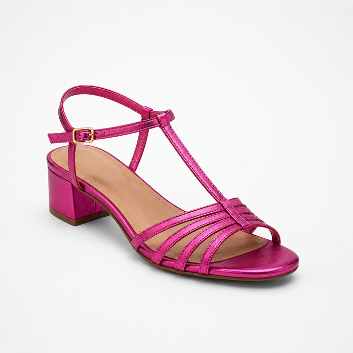 Alegra | Sandalias doradas elegantes