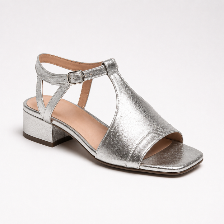 Serena | Sandalias plateadas