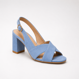 Celeste | Sandalias azul celeste
