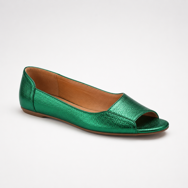 Adelina | Sandalias doradas cómodas