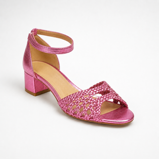 Wanda | Sandalias trenzadas doradas